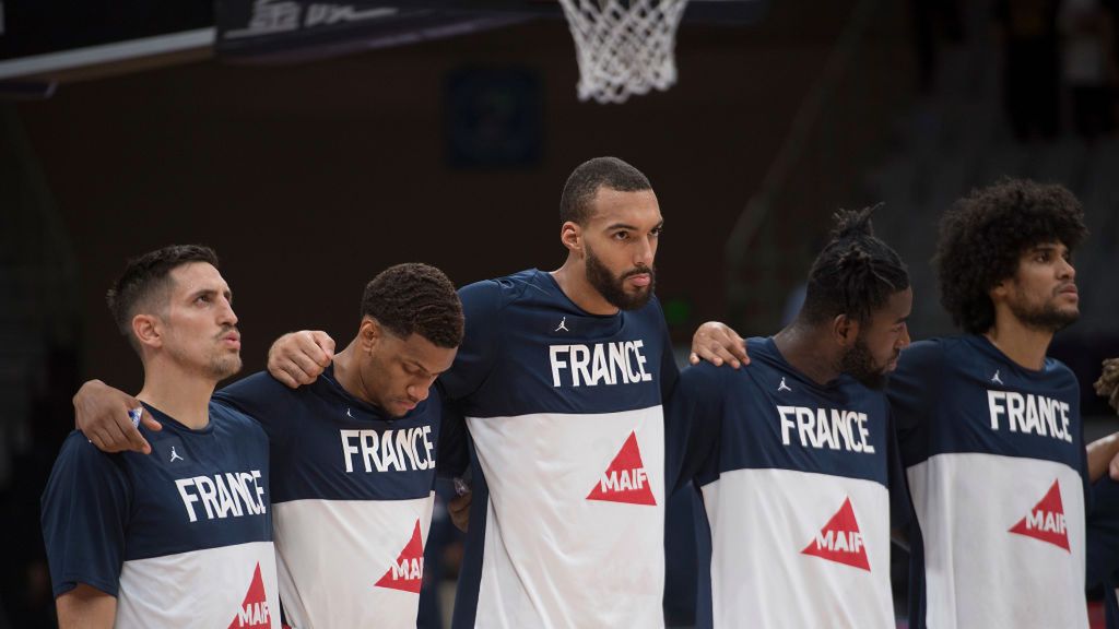 koszykarze reprezentacji Francji