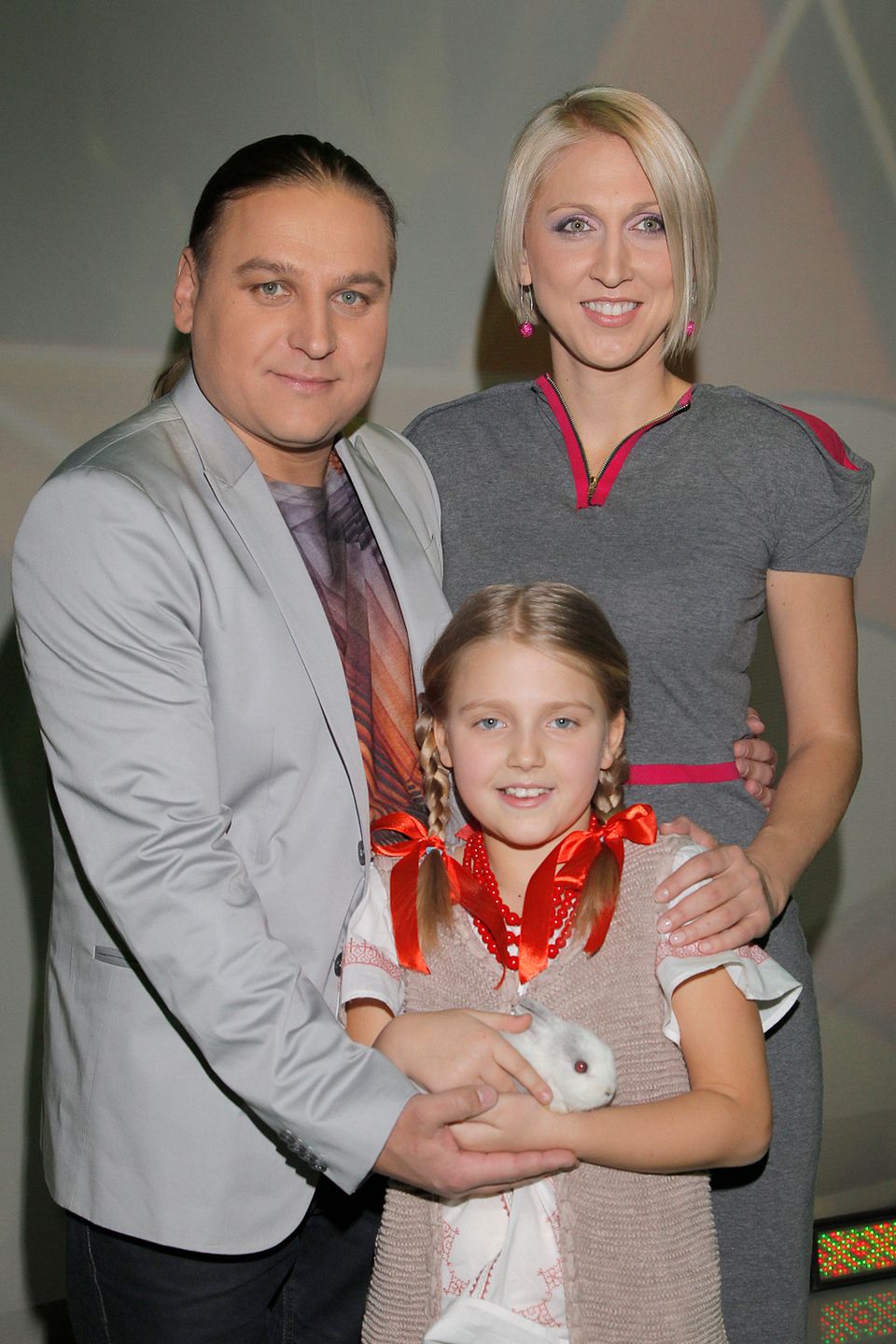 Katarzyna, Paweł i Maja Golec