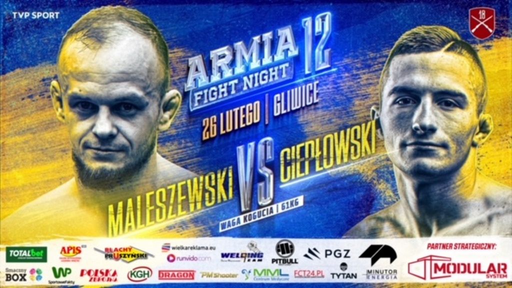 Zdjęcie okładkowe artykułu: Materiały prasowe /  /   Jan Ciepłowski (2-0) vs Marcin Maleszewski (3-1) na gali AFN 12 w Gliwicach!