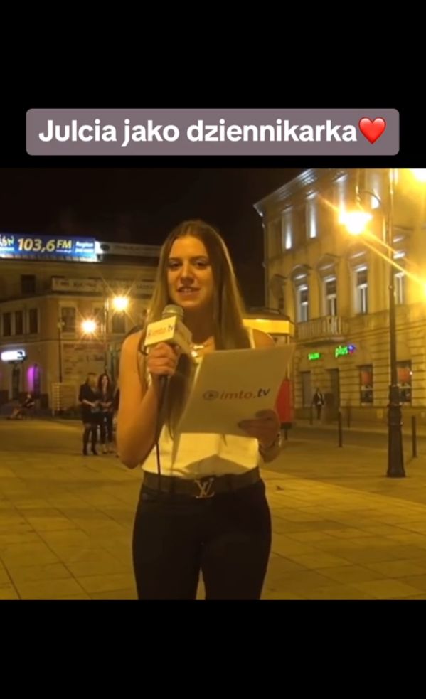 Julia von Stein w przeszłości była dziennikarką