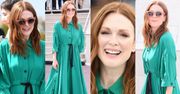 Julianne Moore w morskiej sukience w Cannes