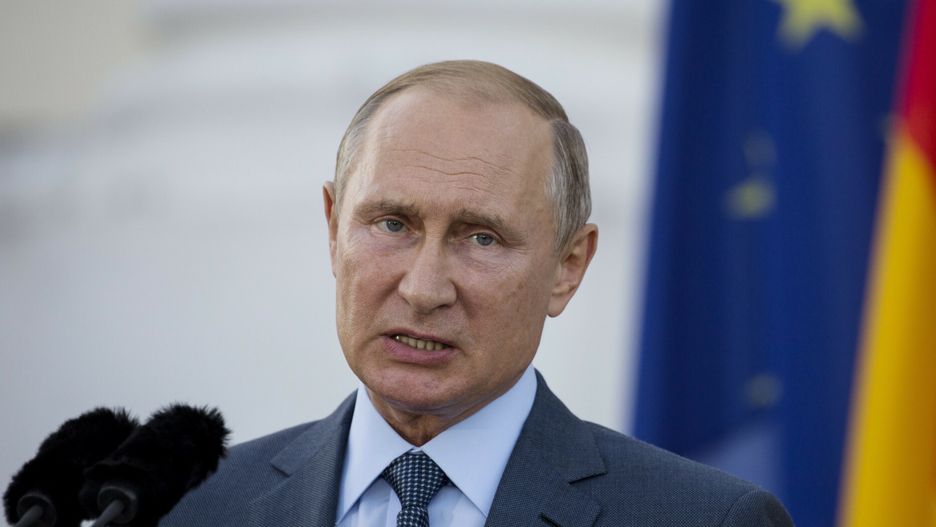 reporter9_bazaBundeskanzlerin Angela_Merkel empfaengt den russischen Praesidenten Wladimir Putin auf Schloss Meseberg am 18. August 2018, dem Gaestehaus der Bundesregierung bei Berlin. Beide geben ein Pressestatement vor dem gemeinsamen Gespraech. | German Chancellor Angela_Merkel receives Russian President Wladimir Putin at castle Meseberg on 18 August 2018, the guest house of the Federal Government near Berlin. Both give a press statement before the joint conversation.


fot. Face to Face/REPORTERAngelika von Stocki/face to face