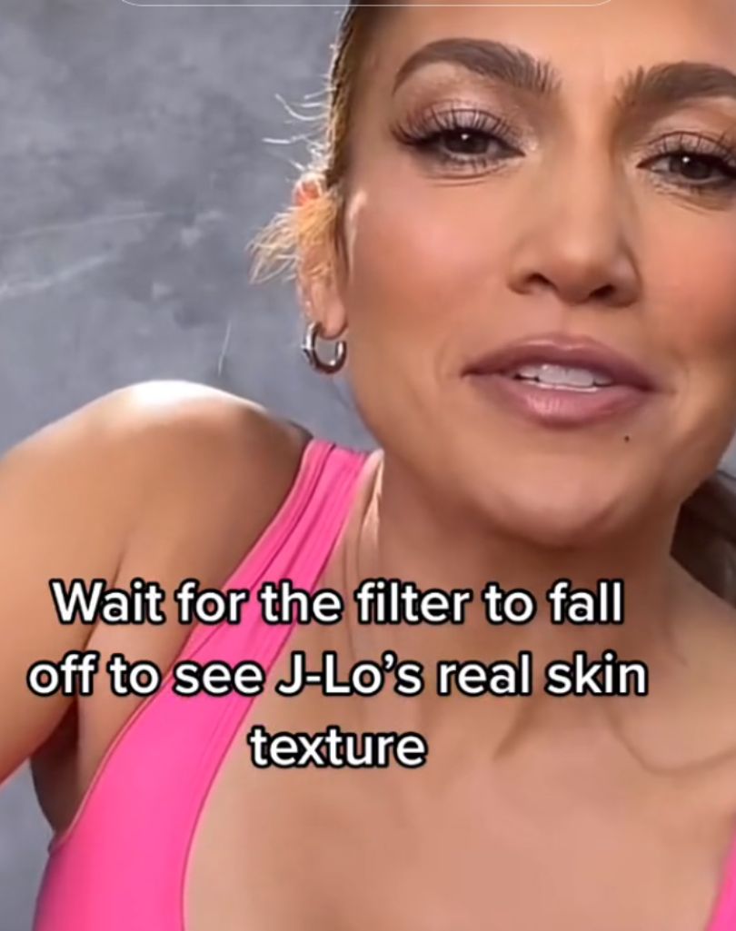 Tak naprawdę wygląda cera Jennifer Lopez
