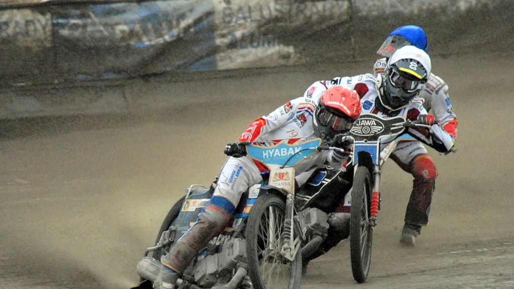 WP SportoweFakty / Tomasz Rosochacki / Na zdjęciu: Rasmus Jensen na prowadzeniu