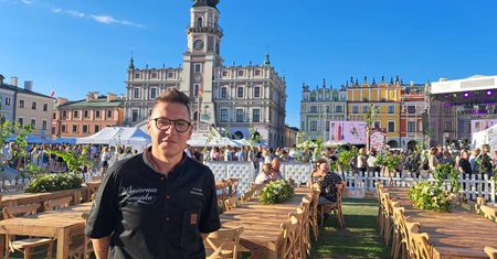 W osiem godzin wydał siedem tysięcy dań. Kolejka po forszmak i pierogi ciągnęła się przez cały rynek