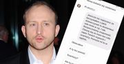 Borys Szyc odpowiada na oskarżenia Sylwestra Latkowskiego: "Mam ten cały zapis twoich WYPOCIN I SZANTAŻY"