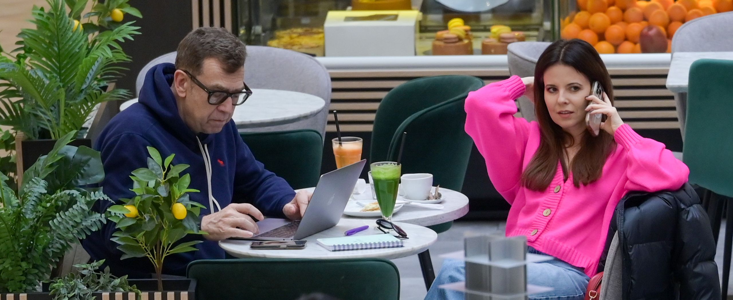 Maciej Orłoś i Paulina Koziejowska przyłapani w galerii 