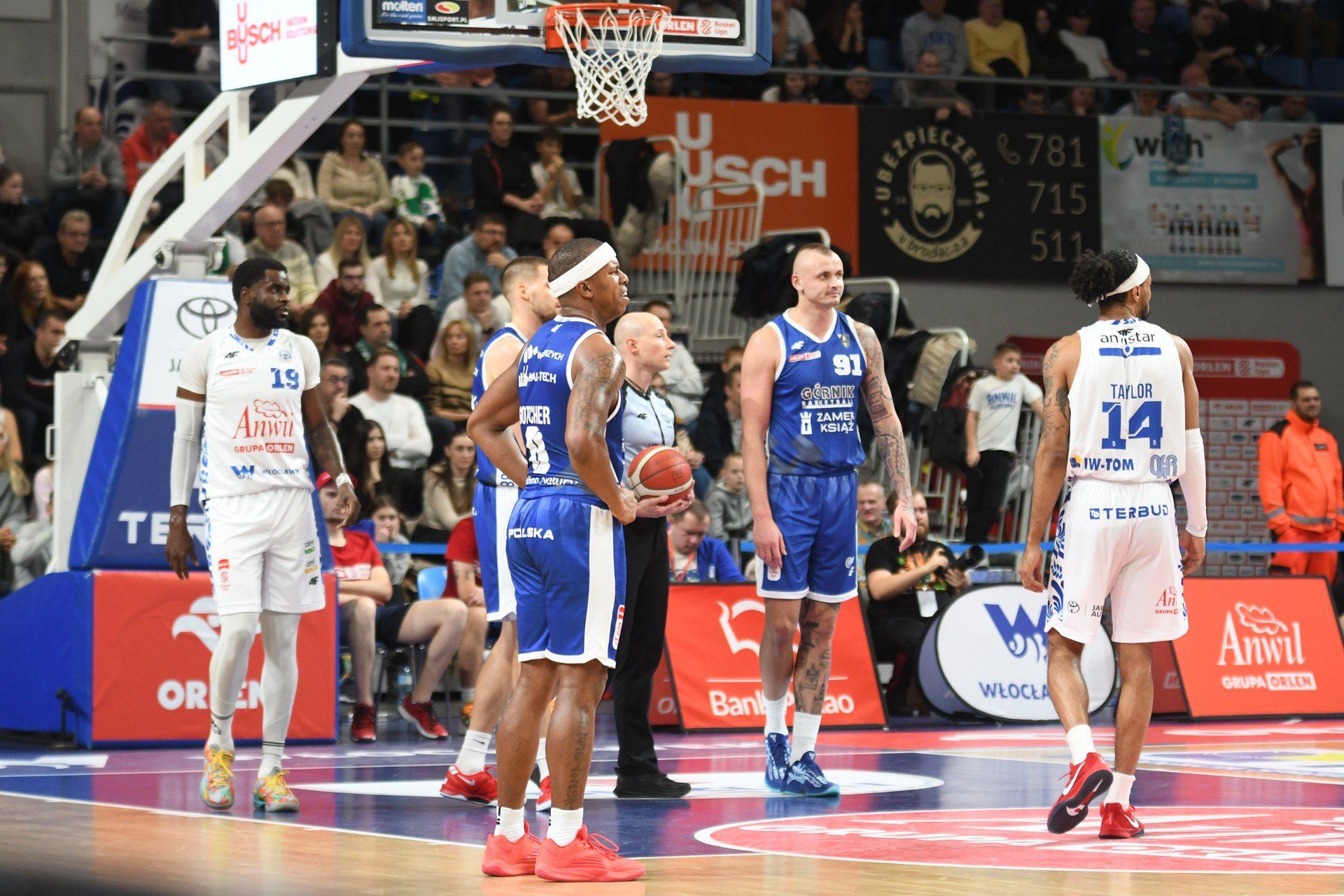 Mecz Anwil Włocławek - Górnik Zamek Książ Wałbrzych w sezonie 2024/25 odbył się w 9. kolejce
