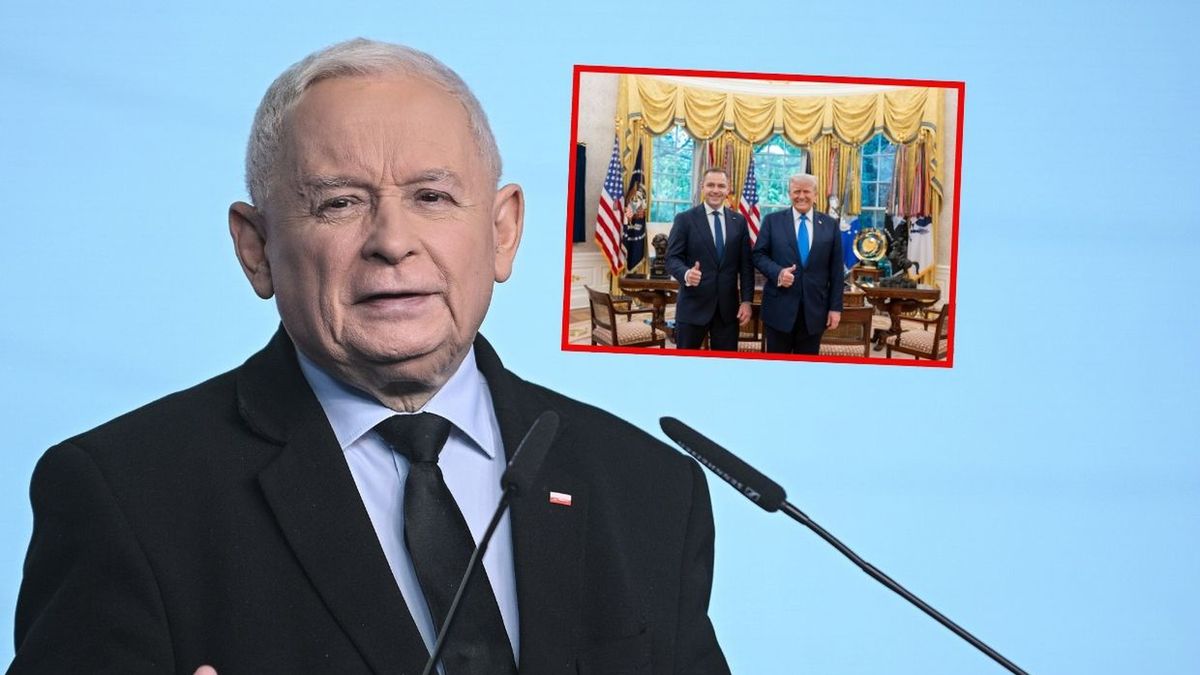 Nawrocki w Białym Domu. Jest komentarz Kaczyńskiego