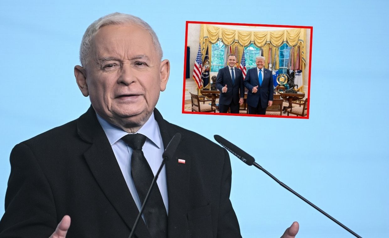Nawrocki w Białym Domu. Jest komentarz Kaczyńskiego