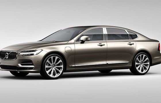 Volvo prezentuje S90 Excellence z trzema miejscami, wbudowanym iPadem i schowkiem na buty (wideo)