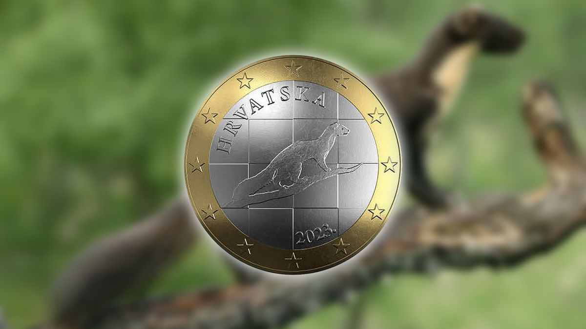 Chorwacka kuna na monecie o nominale 1 euro. Jej wizerunek to plagiat? 1