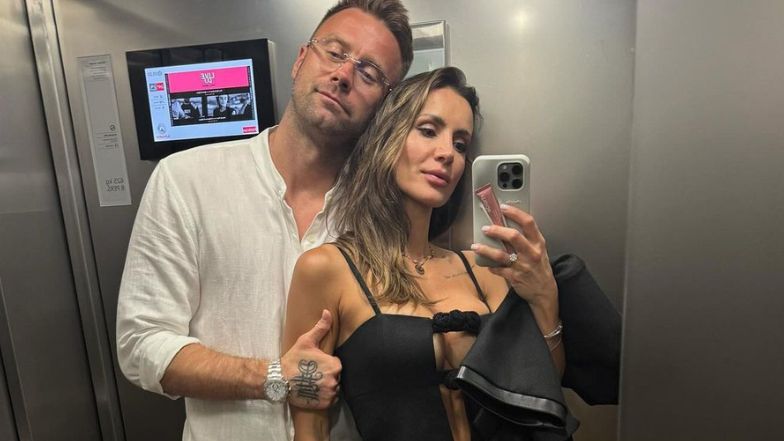 Sara Boruc czule całuje męża na wakacjach nad Zegrzem. Słodka z nich para? (FOTO)