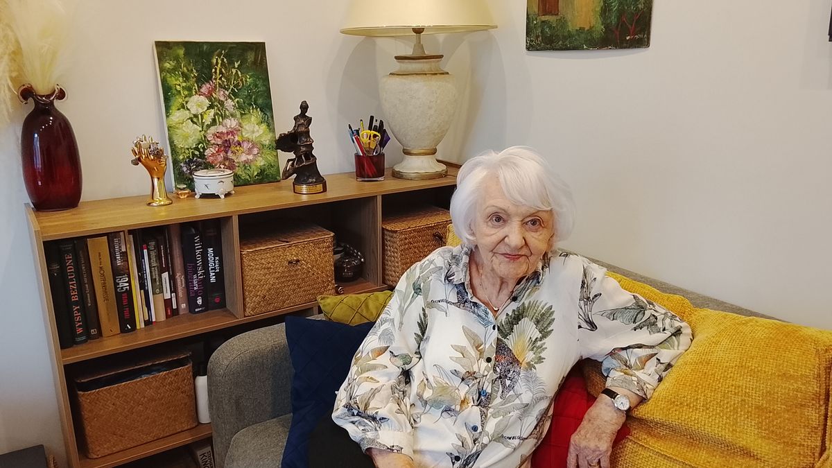 Irmina Romanis nie czuje się na swoje 101 lat. 