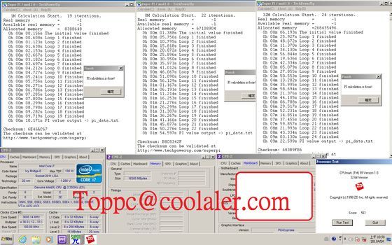 Intel Core i7 4960X EE procesor SuperPi CPUmark 99 wydajność zrzut ekranu