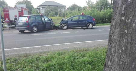 Wypadek w Turce. Zablokowana trasa Lublin – Łęczna [FOTO]