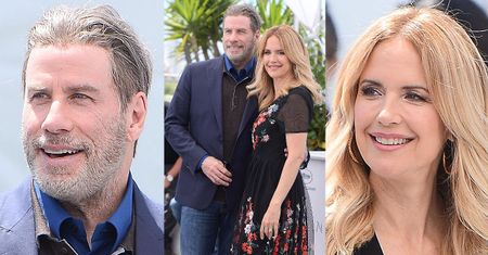 64-letni John Travolta zabrał całą rodzinę do Cannes