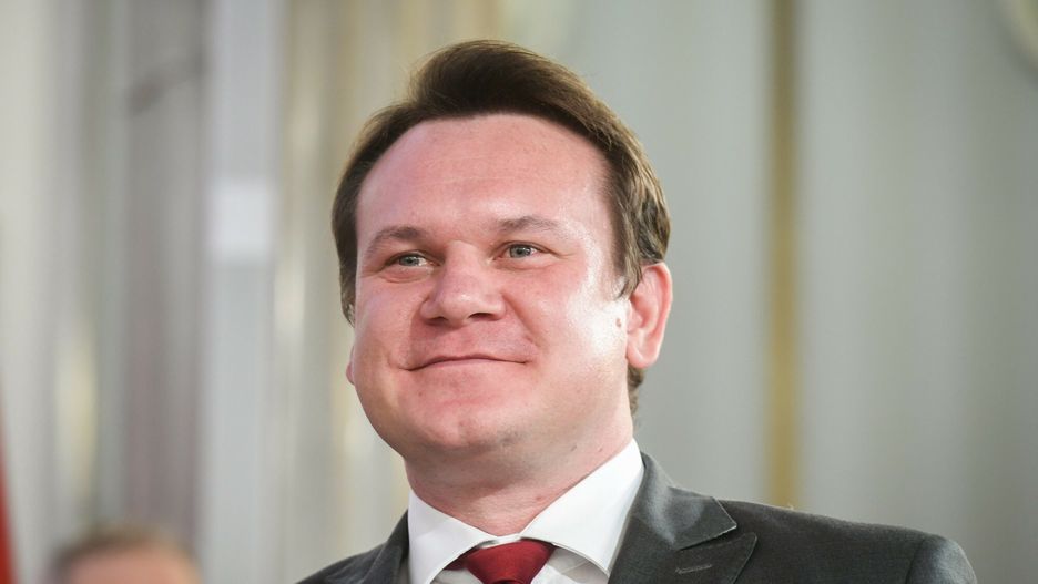 Pos?owie odbieraj? za?wiadczenia o wyborze24.10.2019 Warszawa Sejm Uroczystosc wreczenia zaswiadczen poslom IX kadencji   fot Jacek Dominski/REPORTER
n/z: Dominik TarczynskiJacek Dominski/REPORTER