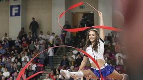 Pokaz Bell Arto Cheerleaders Kozmiński University na meczu PlusLigi (galeria)