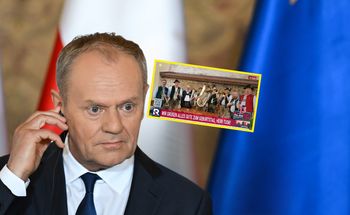 Donald Tusk obchodzi urodziny. TV Republika nie mogła sobie darować