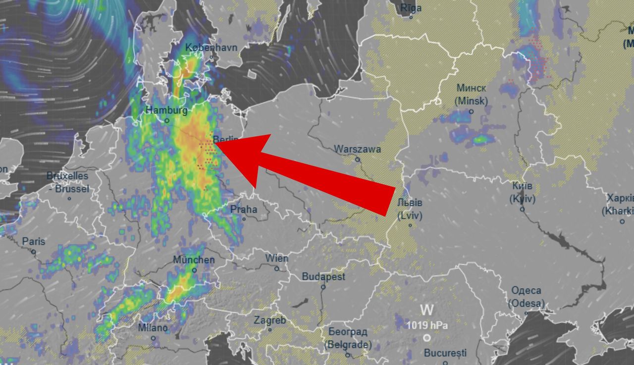 Suną do Polski znad Niemiec. Ostry zwrot w pogodzie