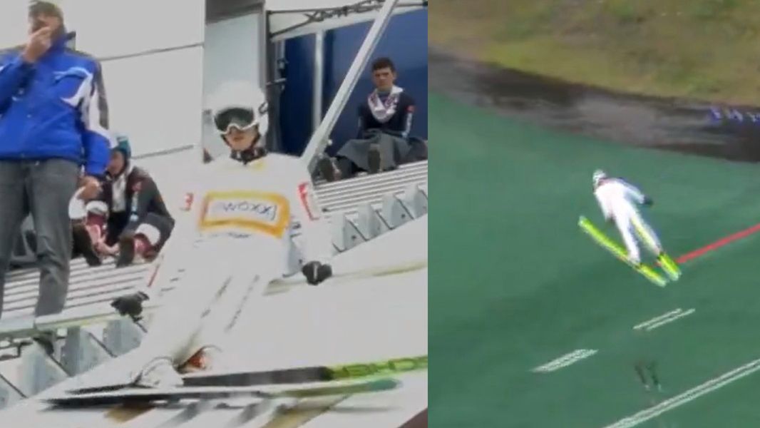 YouTube / FIS Ski Jumping / Na zdjęciu: Kacper Tomasiak