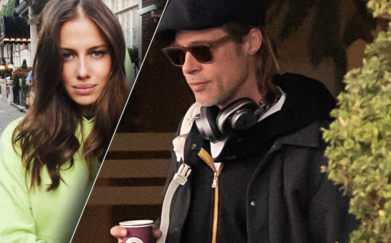 Brad Pitt ma nową dziewczynę i spory problem. Boi się nie bez powodu