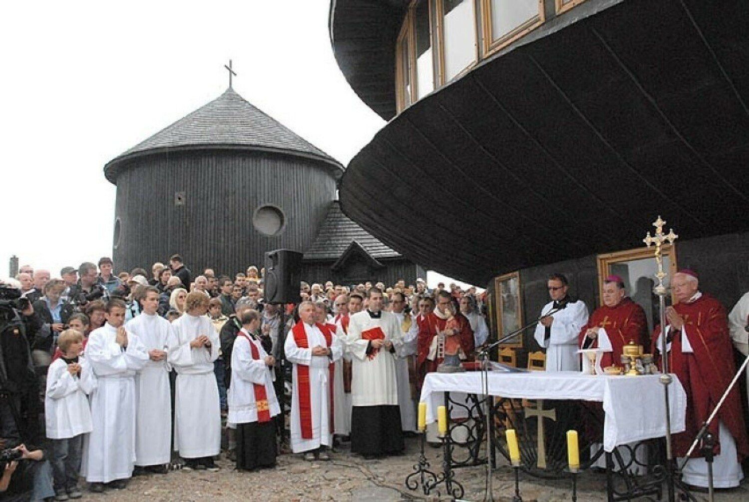 Msza na Śnieżce 10 sierpnia