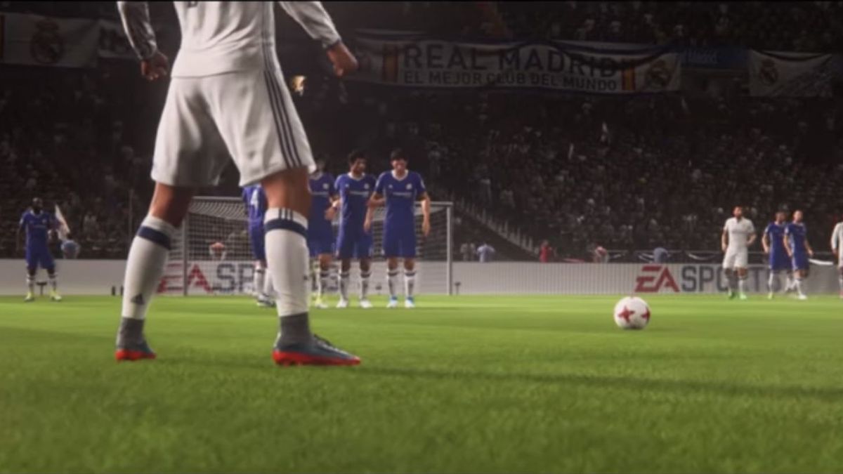 Kadr z gry FIFA