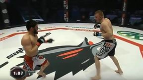 Takie nokauty widuje się rzadko. To było piekielne kopnięcie na wątrobę