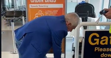 Człowiek kontra walizka. Zabawne wideo z lotniska podbija internet