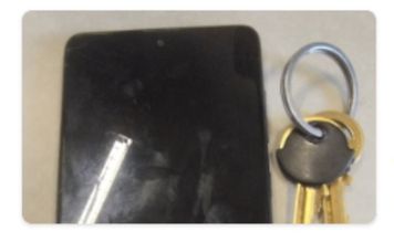 Telefon i klucze znalezione w Gostyninie. Policja szuka właściciela!
