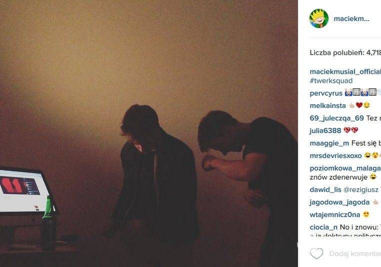 Maciej Musiał (fot. Instagram)