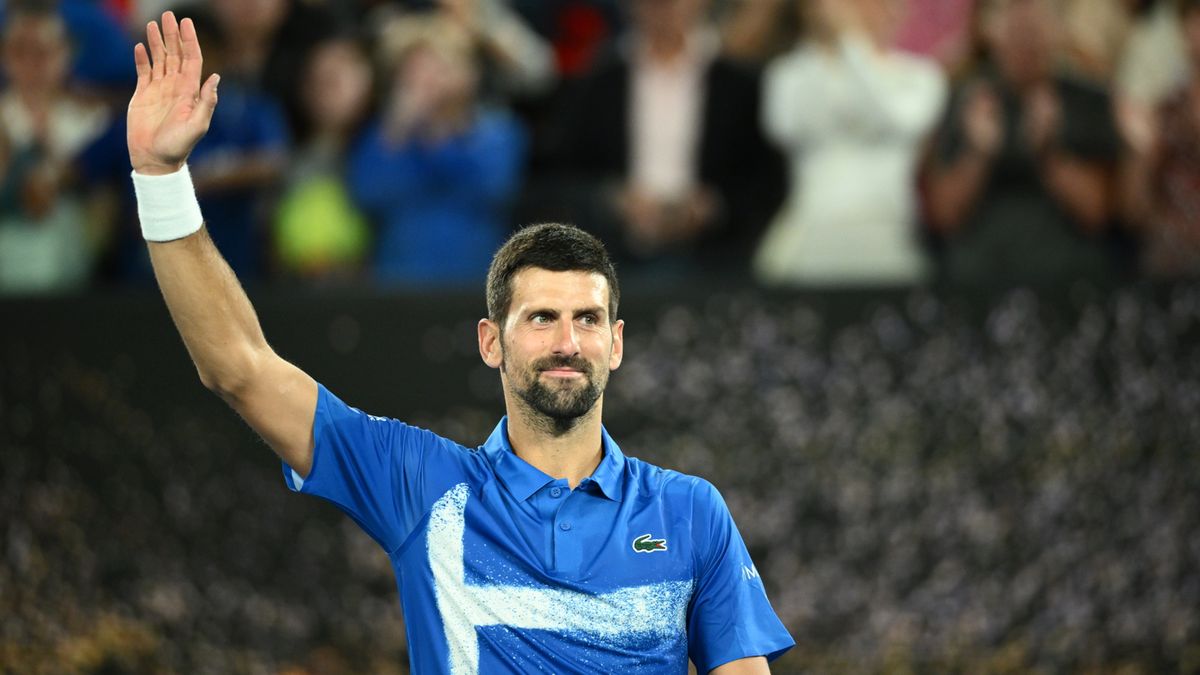 PAP/EPA / Joel Carrett / Na zdjęciu: Novak Djoković