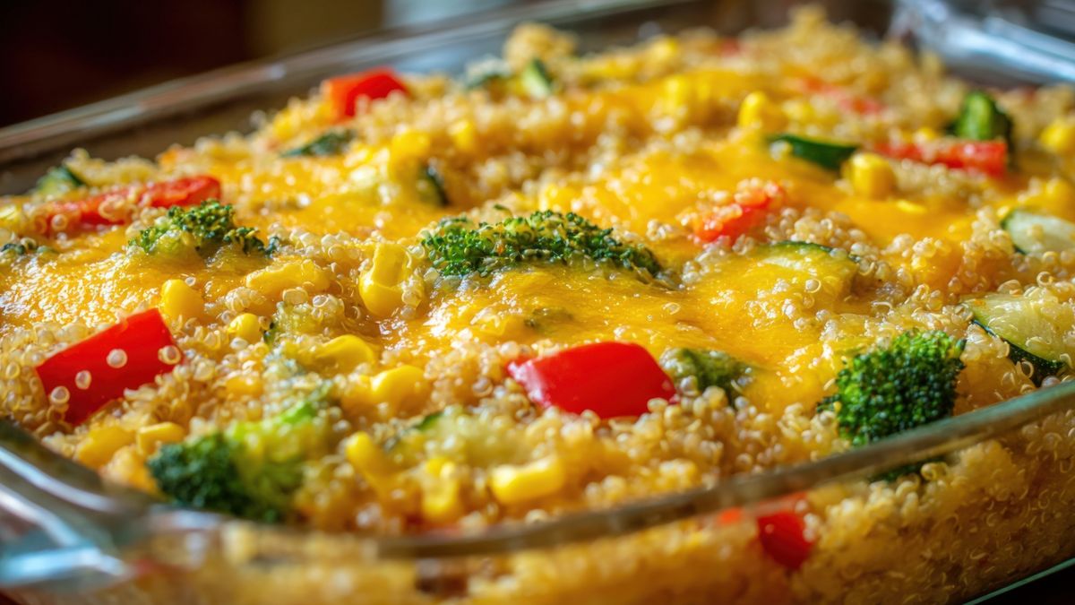 Zapiekanka z komosą ryżową