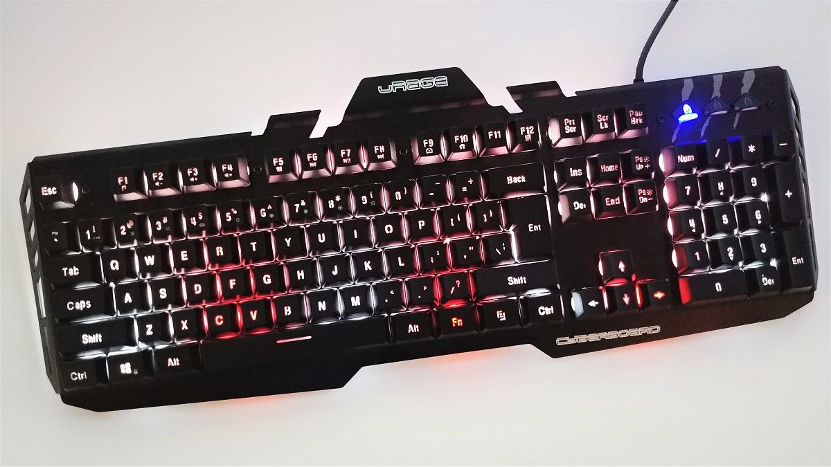 uRage Cyberboard – test membranowej klawiatury z podświetleniem RGB 6