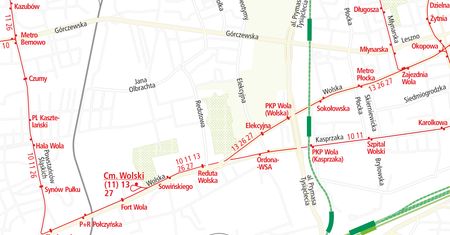 Warszawa: Tramwaje wracają na Wolską