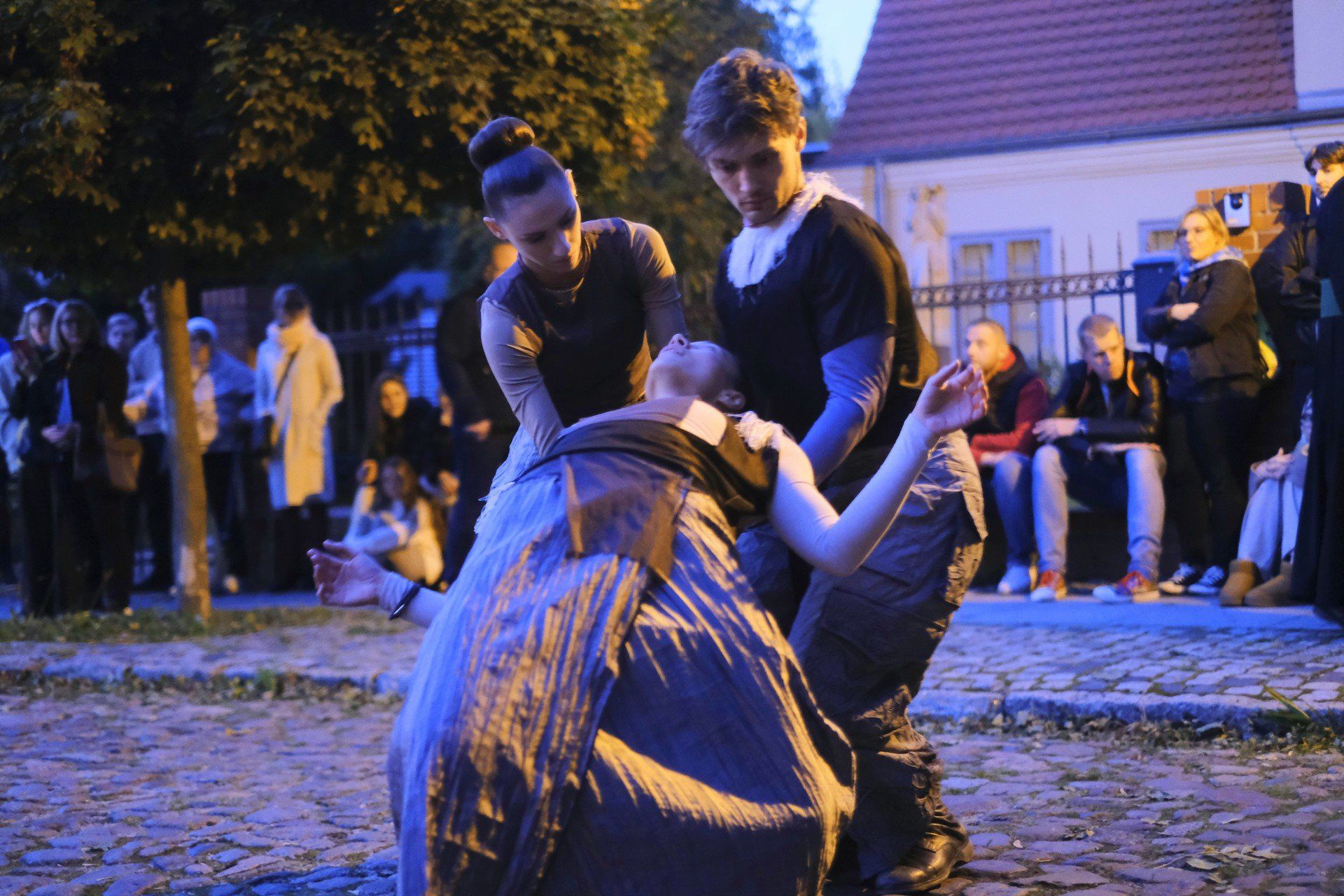 Performerzy wystąpili na Ostrowie Tumskim