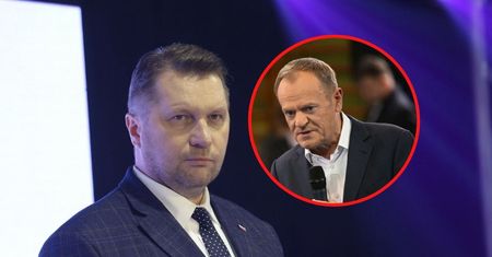 "Wstydu Pan nie ma!". Czarnek ripostuje Tuskowi