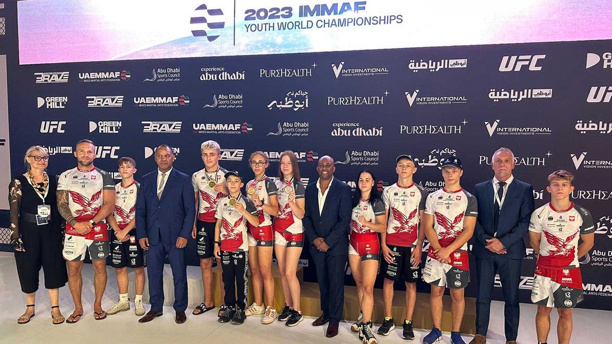 Materiały prasowe / Reprezentacja Polski podczas Młodzieżowych Mistrzostw Świata MMA 2023