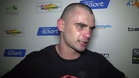 Sołdra: dostałem "opieprz" od trenera