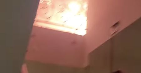 Gwiazdor FEN przeżył koszmar. Pokazał, jak ucieka z płonącego hotelu