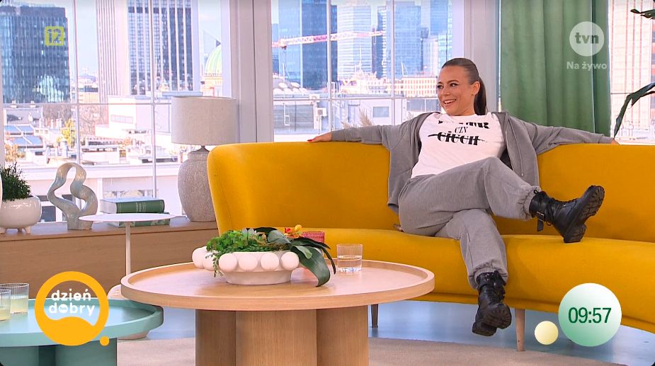 Anna Mucha w "Dzień Dobry TVN"
