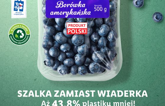 Lidl rezygnuje z wiaderek na owoce, by zredukować plastik
