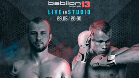 Babilon MMA 13. Piotr Kalenik - Patryk Rogóż. Techniczny nokaut w pierwszej rundzie! Świetna dyspozycja "Hulka"