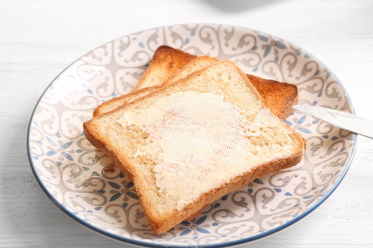 Sandwich with butter