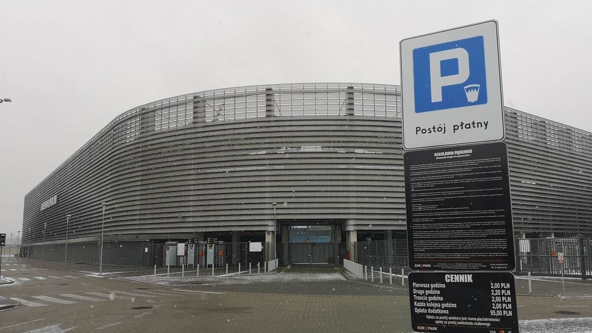Płatny parking Arena Lublin