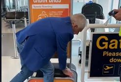 Człowiek kontra walizka. Zabawne wideo z lotniska podbija internet