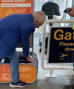 Człowiek kontra walizka. Zabawne wideo z lotniska podbija internet