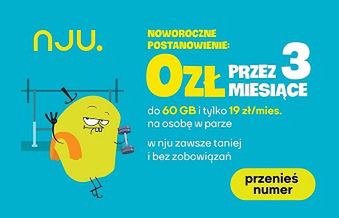 Nju Mobile z noworoczną ofertą planu komórkowego